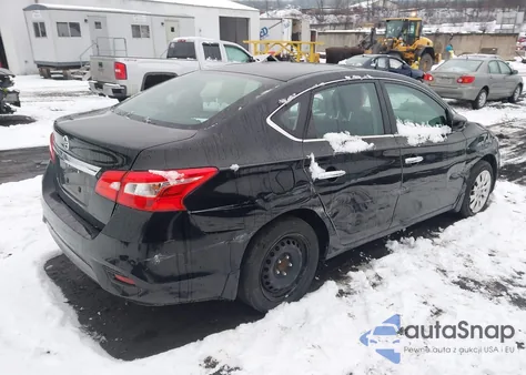 2019 Nissan Sentra S z USA, uszkodzony, nr VIN 3N1AB7AP9KY293606